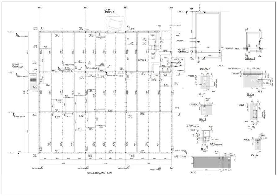 Warehouse 3D model and drawings - Image 1